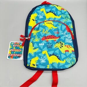Dinosaur Print Boys Backpack